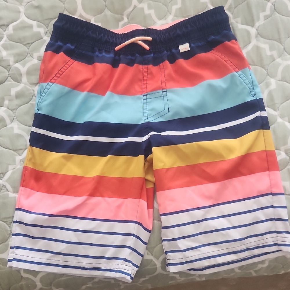 Cat & Jack Multicolor Striped Shorts